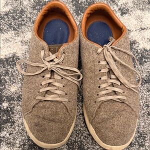 Cole Haan Brown Wool Sneakers